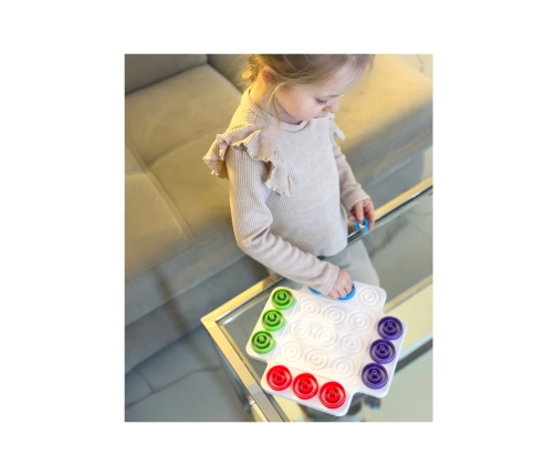 WOOPIE Strategiczna Gra Logiczna Trening Mózgu Kółko i Krzyżyk 36 el.