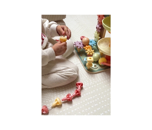 WOOPIE GREEN Drzewko Aktywności Kulodrom Montessori 4w1 FSC