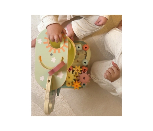 WOOPIE GREEN Drzewko Aktywności Kulodrom Montessori 4w1 FSC