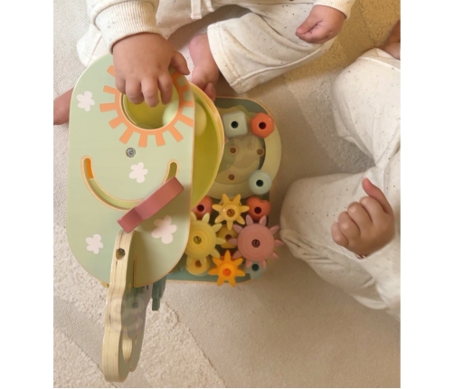 WOOPIE GREEN Drzewko Aktywności Kulodrom Montessori 4w1 FSC