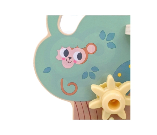 WOOPIE GREEN Drzewko Aktywności Kulodrom Montessori 4w1 FSC