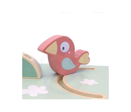 WOOPIE GREEN Drzewko Aktywności Kulodrom Montessori 4w1 FSC