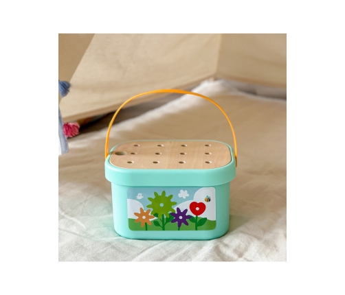 WOOPIE GREEN Konstrukcyjny BOX Motoryczny Montessori 12w1 FSC