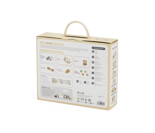 VIGA Zestaw Zabawek Edukacyjnych Pudełko Box od urodzenia do 6 miesiąca