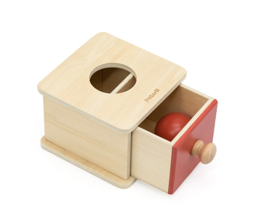 VIGA Zestaw Zabawek Edukacyjnych Pudełko Box od 6 miesiąca do 12 miesiąca