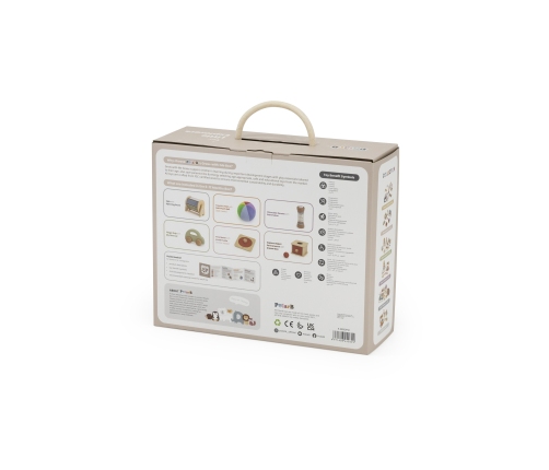 VIGA Zestaw Zabawek Edukacyjnych Pudełko Box od 6 miesiąca do 12 miesiąca