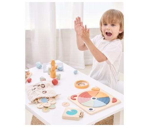 VIGA Zestaw Zabawek Edukacyjnych Pudełko Box od 36 miesiąca