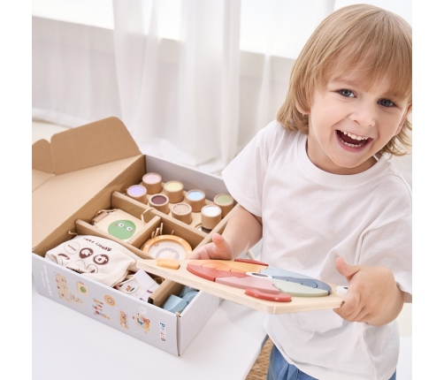 VIGA Zestaw Zabawek Edukacyjnych Pudełko Box od 36 miesiąca