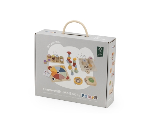 VIGA Zestaw Zabawek Edukacyjnych Pudełko Box od 36 miesiąca