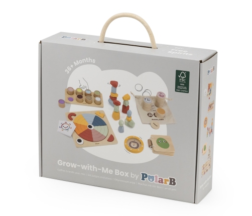 VIGA Zestaw Zabawek Edukacyjnych Pudełko Box od 36 miesiąca