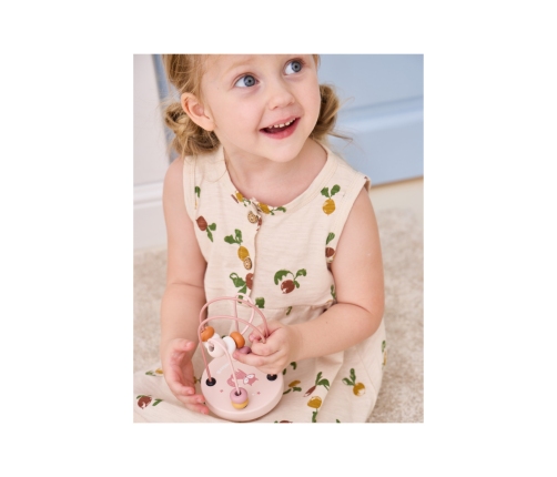 VIGA PolarB Drewniany Poręczny Labirynt Przeplatanka Pętla Motoryczna 1szt