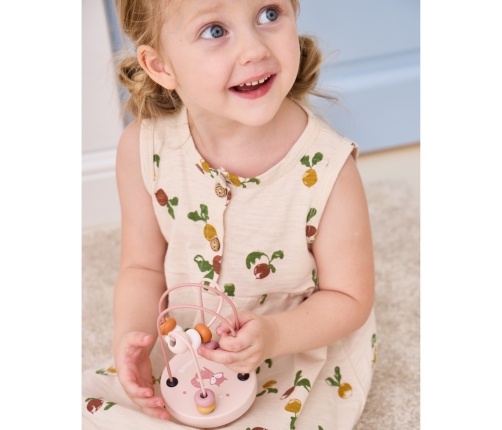 VIGA PolarB Drewniany Poręczny Labirynt Przeplatanka Pętla Motoryczna 1szt