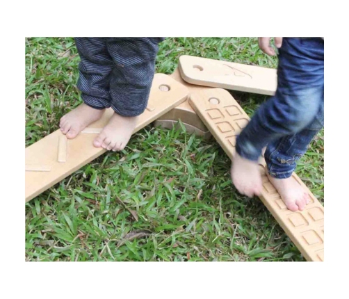 Trening Balansu Równowagi Drewniane Deseczki Masterkidz