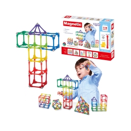 WOOPIE Klocki Magnetyczne Konstrukcyjne Układanka 110 el._8SZT WOOPIE Klocki Magnetyczne Konstrukcyjne Układanka 110 el._8SZT