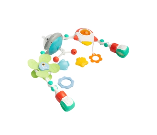 WOOPIE BABY Pałąk Łuk Zawieszka do Łóżeczka Wózka Fotelika Kosmos