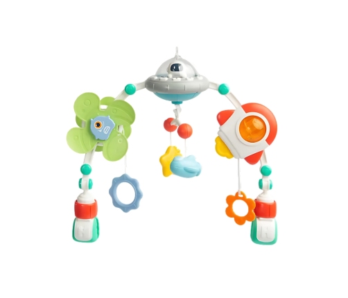 WOOPIE BABY Pałąk Łuk Zawieszka do Łóżeczka Wózka Fotelika Kosmos