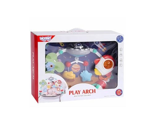 WOOPIE BABY Pałąk Łuk Zawieszka do Łóżeczka Wózka Fotelika Kosmos