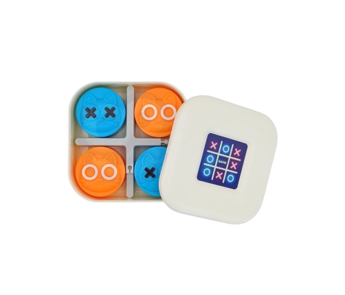 WOOPIE Przenośna Gra Logiczna Kółko i Krzyżyk Kotki w Pudełku