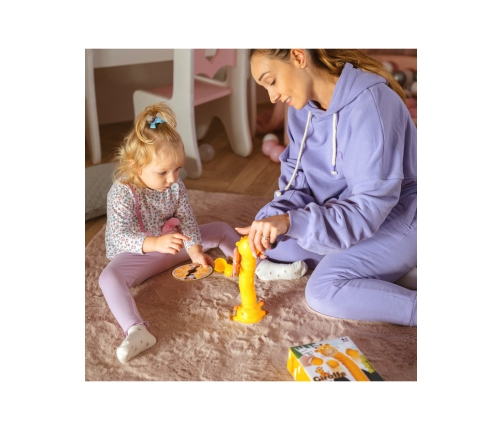 WOOPIE Gra Zręcznościowa Żyrafka Układanie Kubeczków