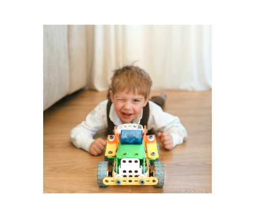 WOOPIE Zestaw Klocki Konstrukcyjne Pojazdy STEM 163 el.