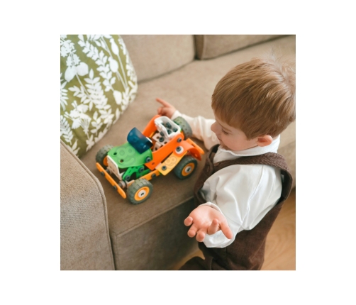 WOOPIE Zestaw Klocki Konstrukcyjne Pojazdy STEM 163 el.