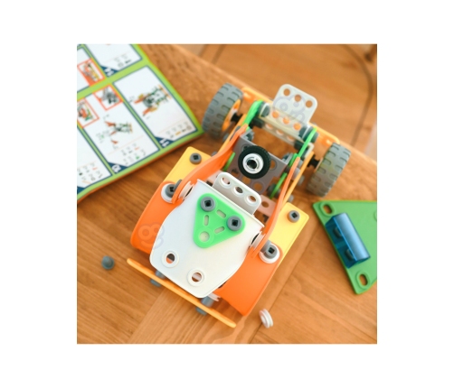 WOOPIE Zestaw Klocki Konstrukcyjne Pojazdy STEM 163 el.