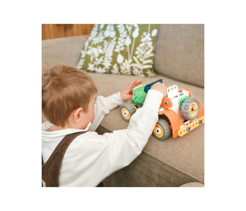 WOOPIE Zestaw Klocki Konstrukcyjne Pojazdy STEM 163 el.