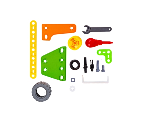 WOOPIE Zestaw Klocki Konstrukcyjne Pojazdy STEM 163 el.