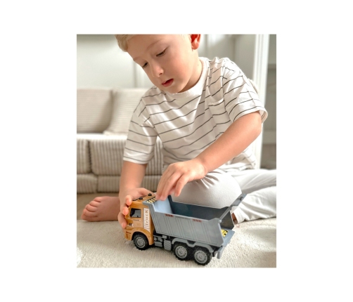 WOOPIE Wielki Zestaw Auta Budowlane 6w1