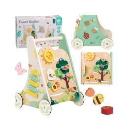 Classic World Drewniany Pchacz Multifunkcyjny 8w1 "Leśny Chodzik" Classic World Drewniany Pchacz Multifunkcyjny 8w1 "Leśny Chodzik"