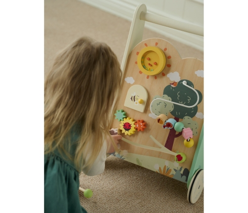 Classic World Drewniany Pchacz Multifunkcyjny 8w1 