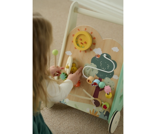 Classic World Drewniany Pchacz Multifunkcyjny 8w1 