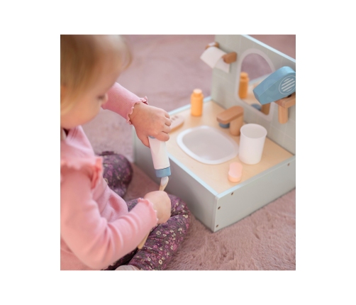 TOOKY TOY Toilet Bathroom Toaleta Drewniana Łazienka z Akcesoriami