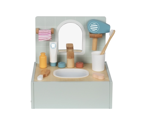 TOOKY TOY Toilet Bathroom Toaleta Drewniana Łazienka z Akcesoriami