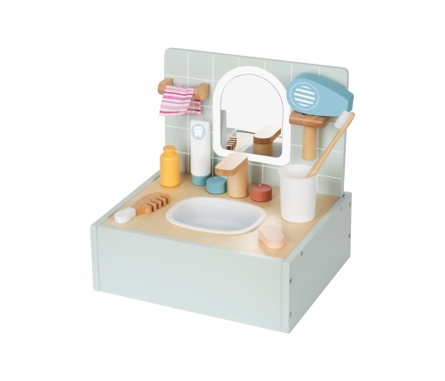 TOOKY TOY Toilet Bathroom Toaleta Drewniana Łazienka z Akcesoriami