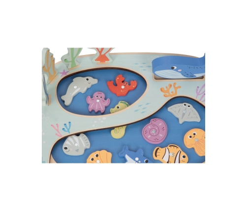 TOOKY TOY Złowić Rybkę Gra Zręcznościowa Układanka Montessori