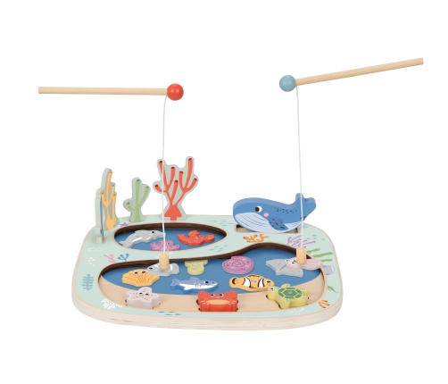 TOOKY TOY Złowić Rybkę Gra Zręcznościowa Układanka Montessori