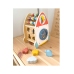 TOOKY TOY Kosmiczna Rakieta Aktywności Sorter Labirynt Drewniany