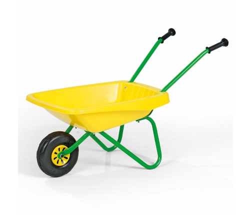 Taczka dla dzieci Żółta ogrodowa Rolly Toys