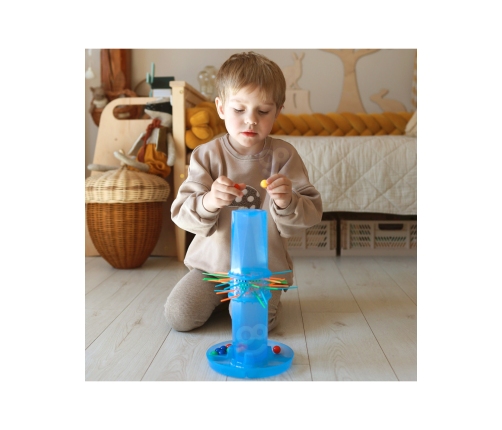 WOOPIE Gra Zręcznościowa Spadające Kulki Bierki Wyjmij Patyczki