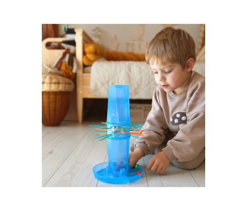 WOOPIE Gra Zręcznościowa Spadające Kulki Bierki Wyjmij Patyczki