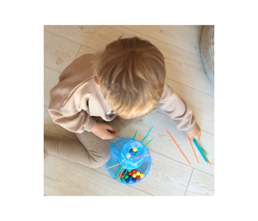 WOOPIE Gra Zręcznościowa Spadające Kulki Bierki Wyjmij Patyczki