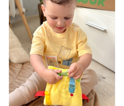 TOOKY TOY Box Pudełko XXL Montessori Edukacyjne 7w1 Sensoryczne 22-24 Mies