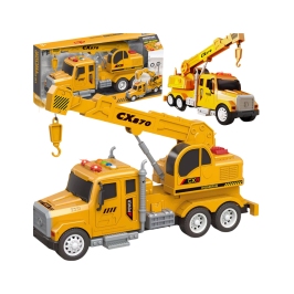 WOOPIE Interaktywny Dźwig z Ruchomym Hakiem Ciężarówka 1:14 WOOPIE Interaktywny Dźwig z Ruchomym Hakiem Ciężarówka 1:14