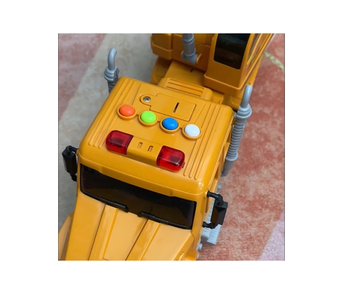 WOOPIE Interaktywny Dźwig z Ruchomym Hakiem Ciężarówka 1:14