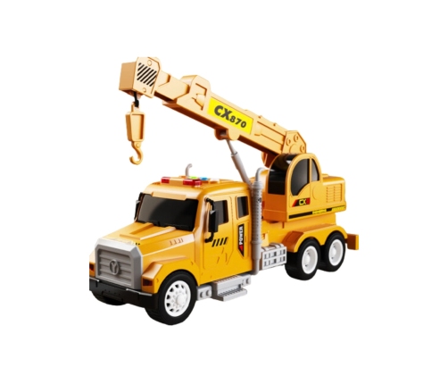 WOOPIE Interaktywny Dźwig z Ruchomym Hakiem Ciężarówka 1:14