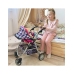 WOOPIE ROYAL Wózek dla Lalek Regulowane Siedzisko 4 Koła