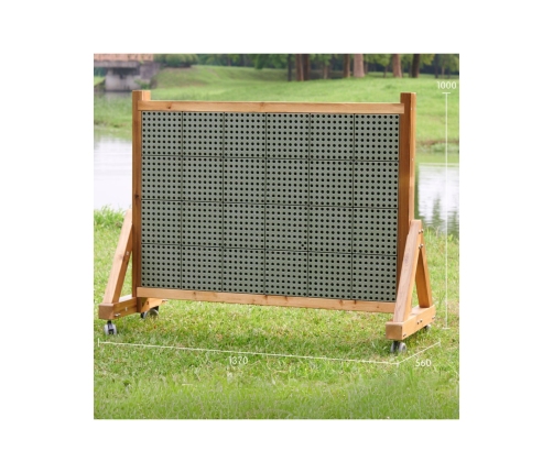 MASTERKIDZ Drewniana Ściana Tablica XXL Naukowa Kreatywna STEM WALL Outdoor