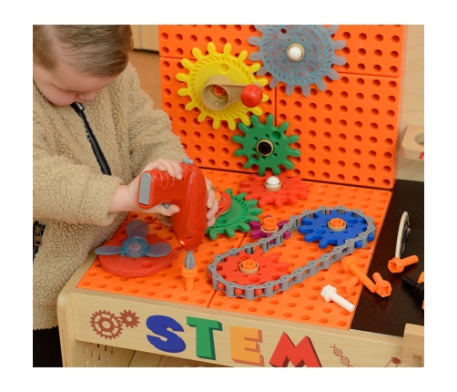 MASTERKIDZ Zestaw Akcesoriów do Stołu Warsztatowego STEM 111 el.