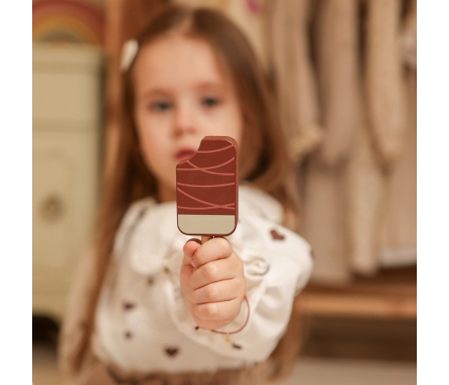 WOOPIE GREEN Lodziarnia XXL Sklepik Pastelowy Wózek z Lodami